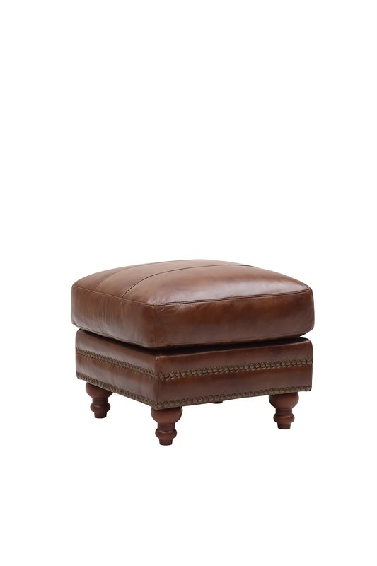 Leather Italia USA Butler Ottoman