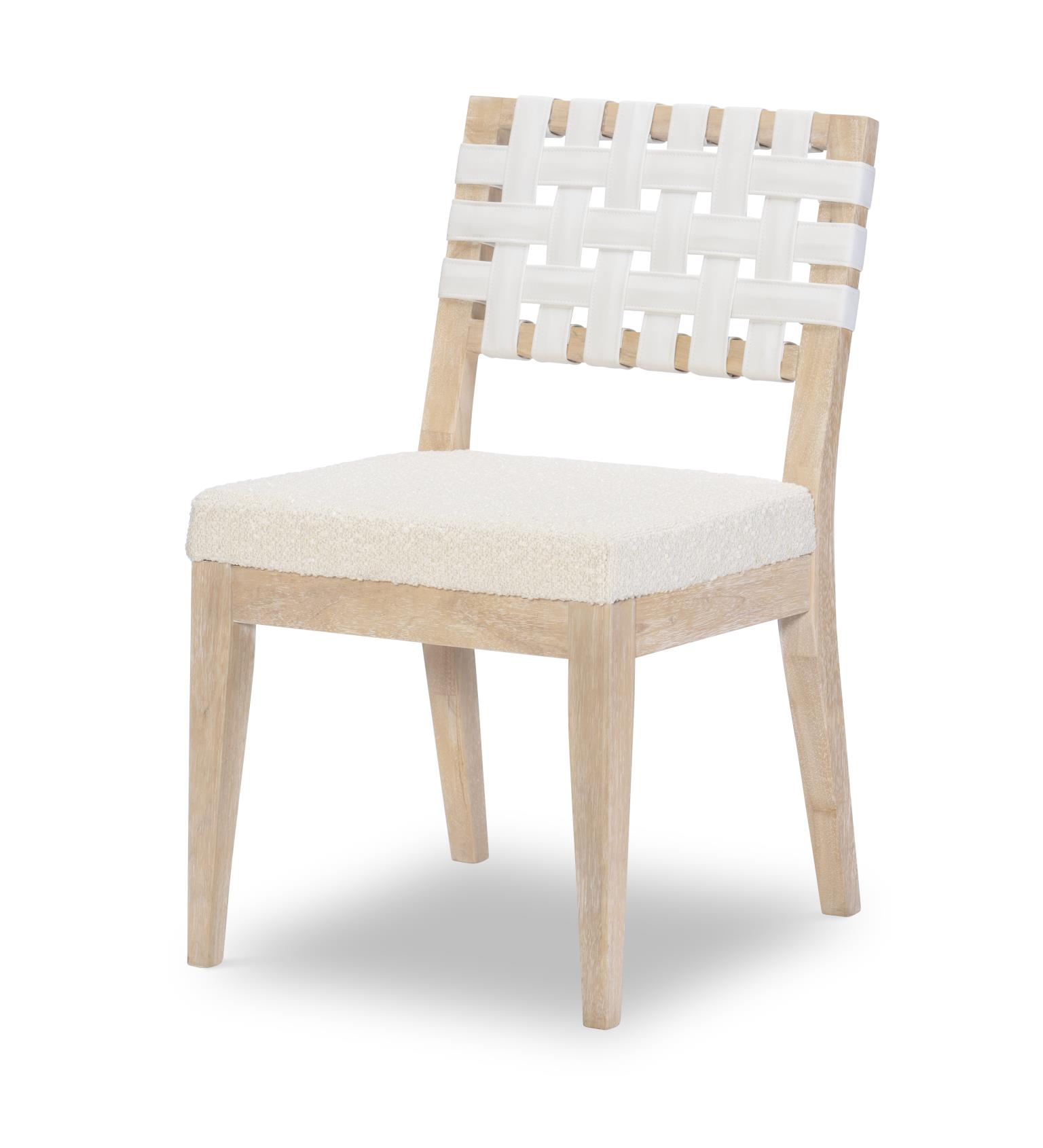 Legacy Classic Furniture 1500 Biscayne DR WOVEN STRAP BACK SIDE CHAIR