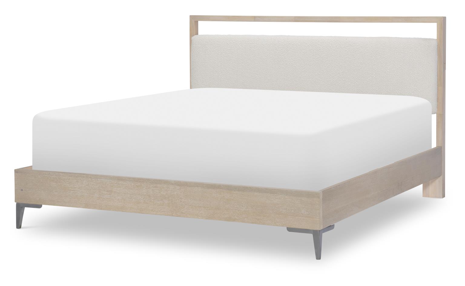 Legacy Classic Furniture 1500 Biscayne BR COMPLETE UPHOLSTERED BED CA KING 6/0