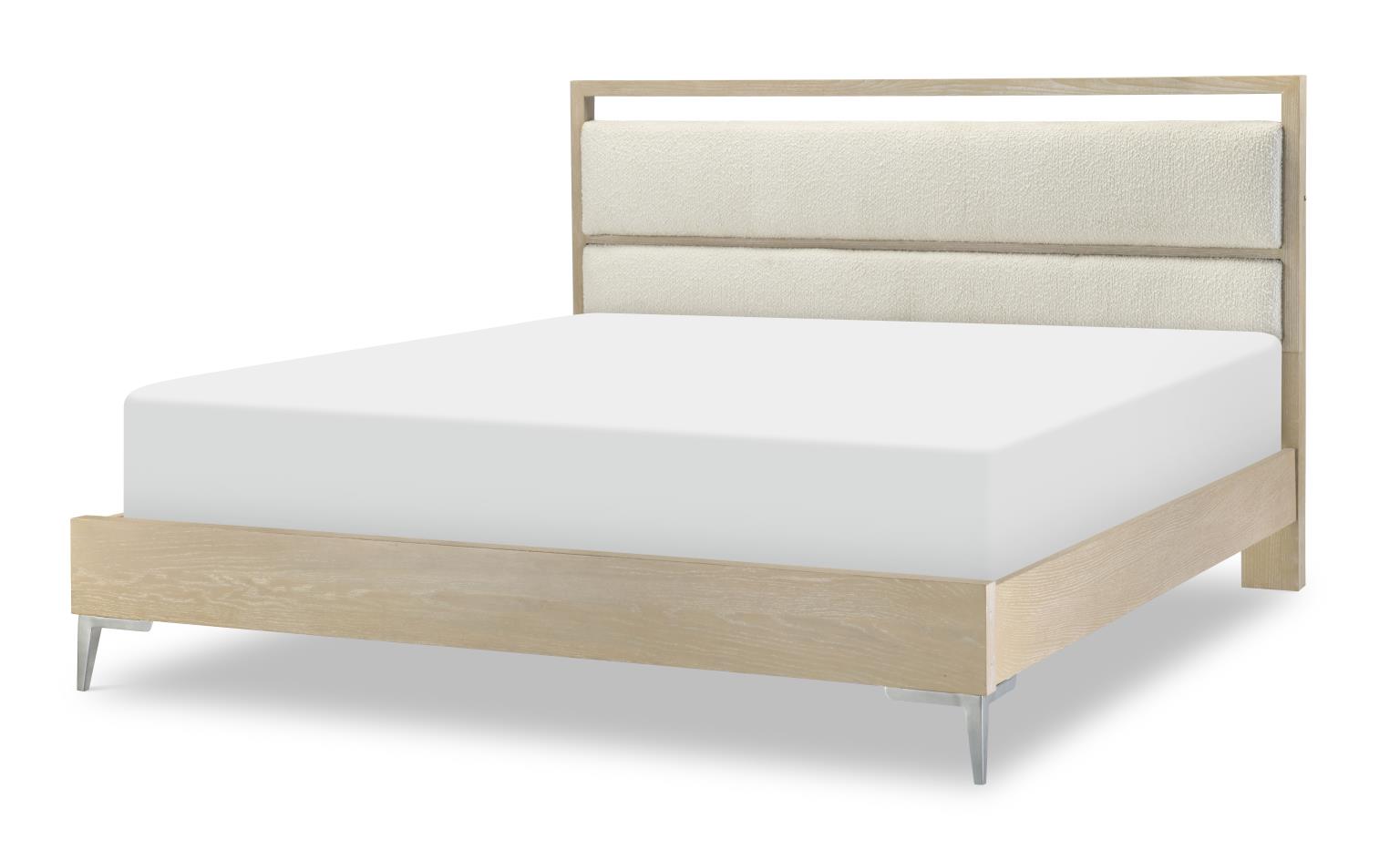 Legacy Classic Furniture 1500 Biscayne BR COMPLETE UPHOLSTERED CAL KING BED 6/0