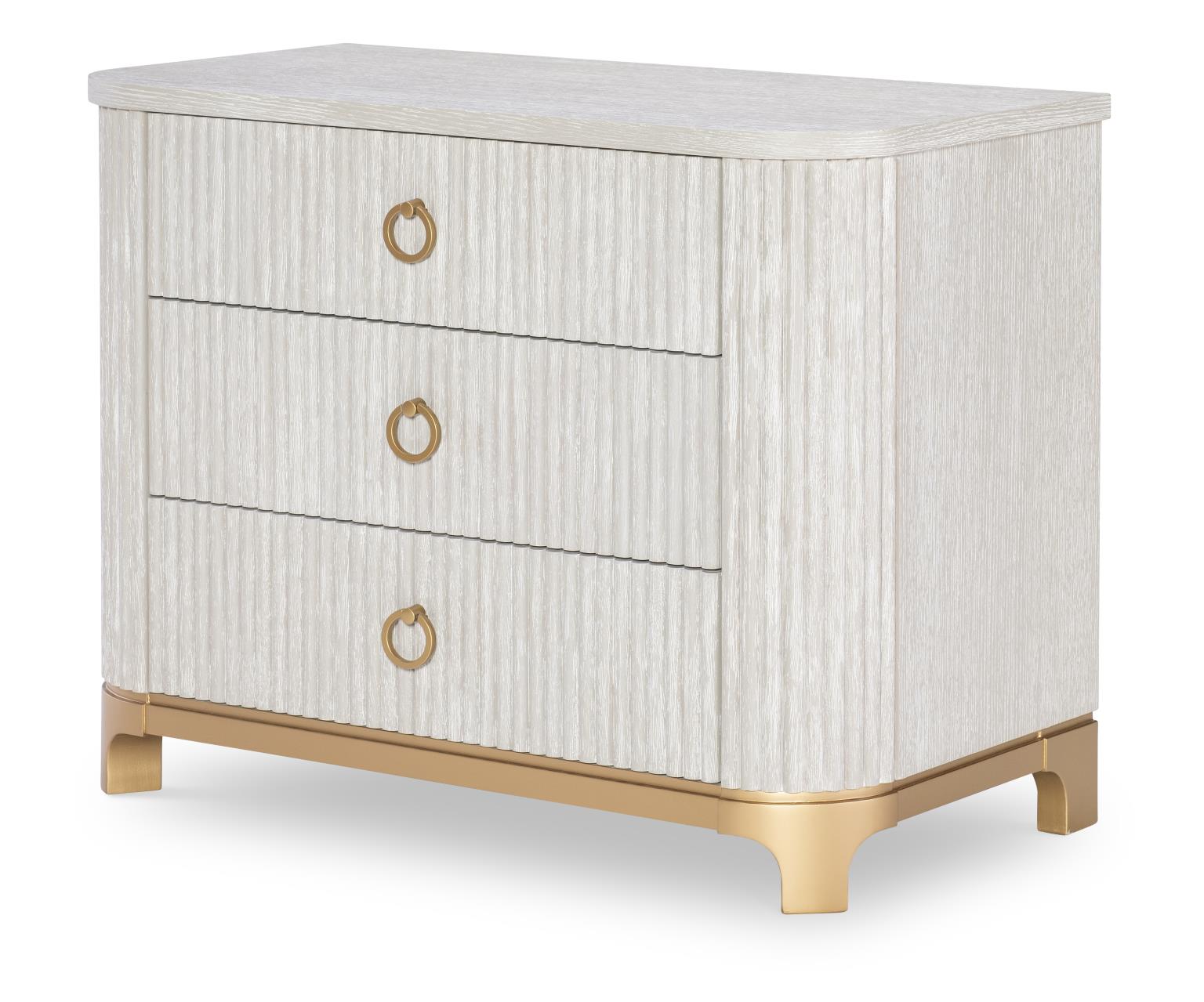 Legacy Classic Furniture 3300 Miramar BR OYSTER CHEST NIGHTSTAND
