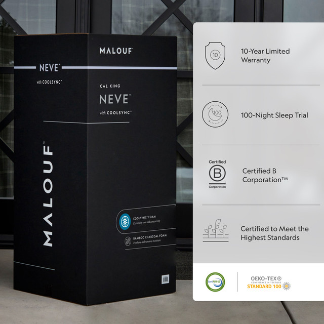 Malouf Neve Mattress - Cal King