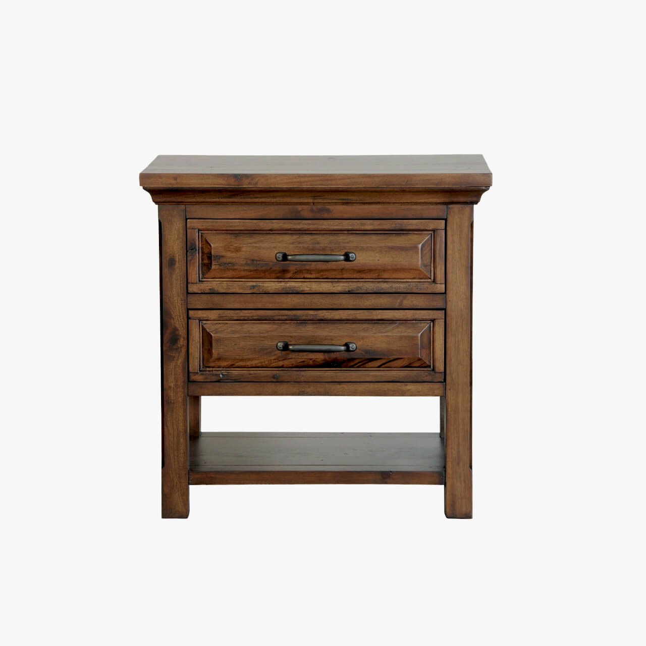 Napa Hill Crest Bedroom 2 x Drawer Night Stand