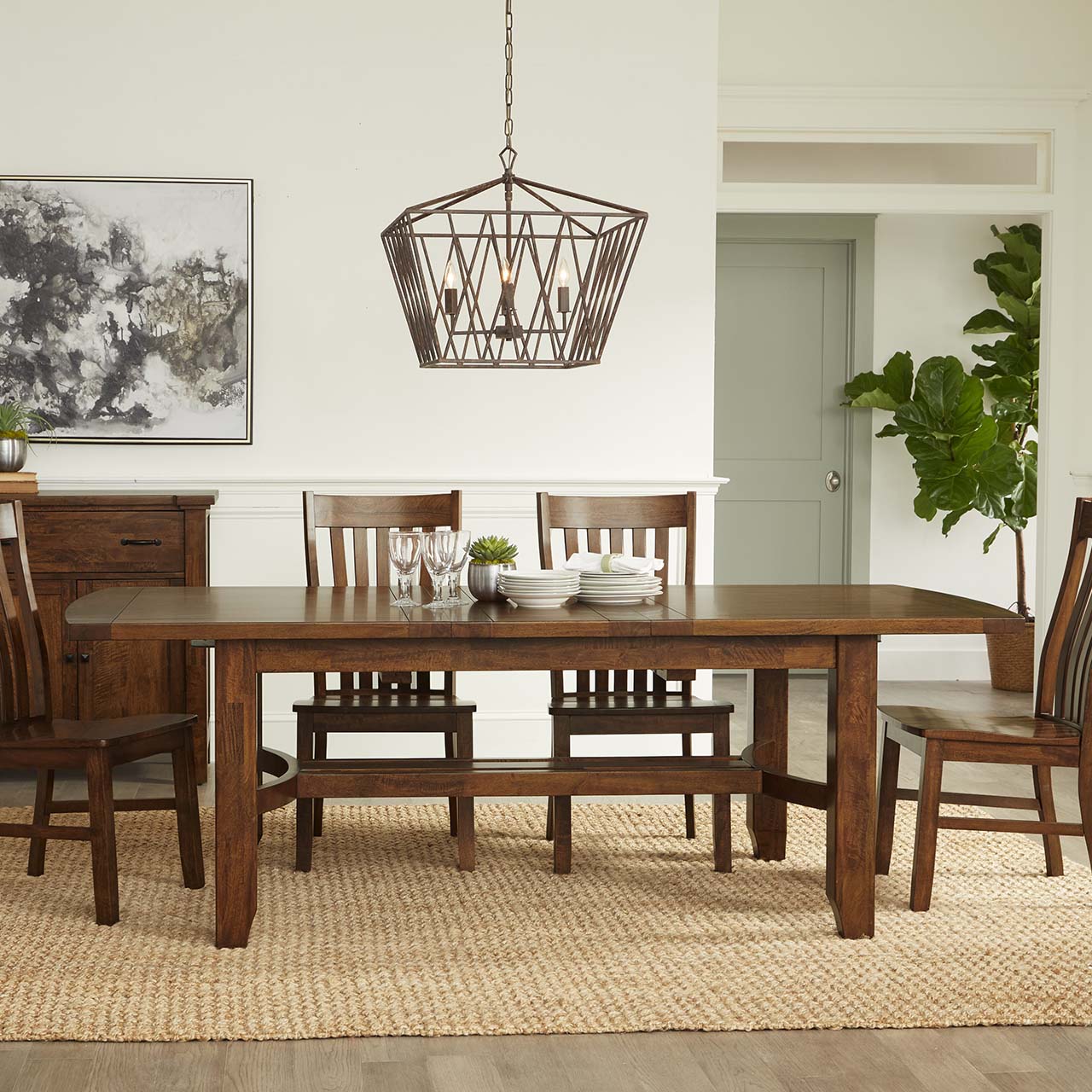 Napa Whistler Retreat Dining Table with Extension