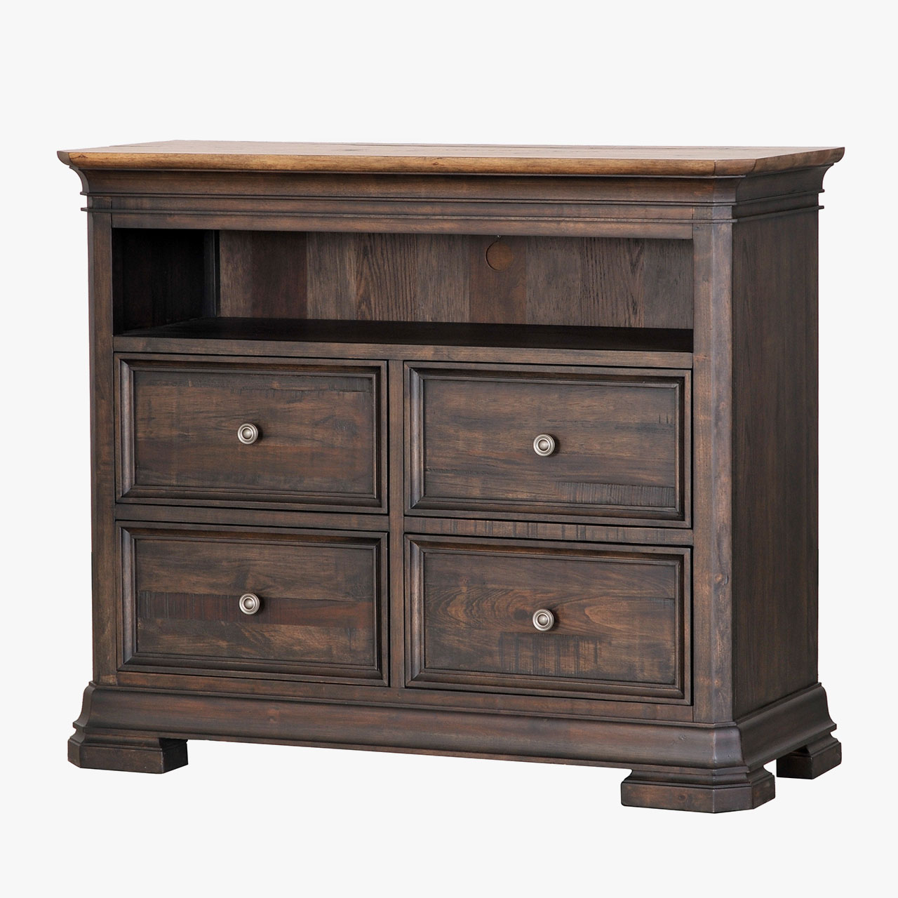 Napa Grand Louie Bedroom 4 x Drawer Media Chest