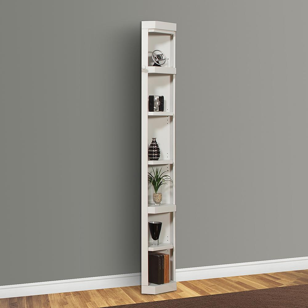 Parker House Boca Outside Corner Bookcase