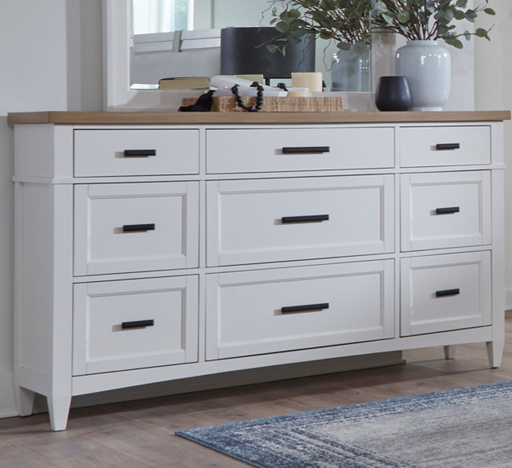 Parker House Americana Modern Bedroom 9 Drawer Dresser