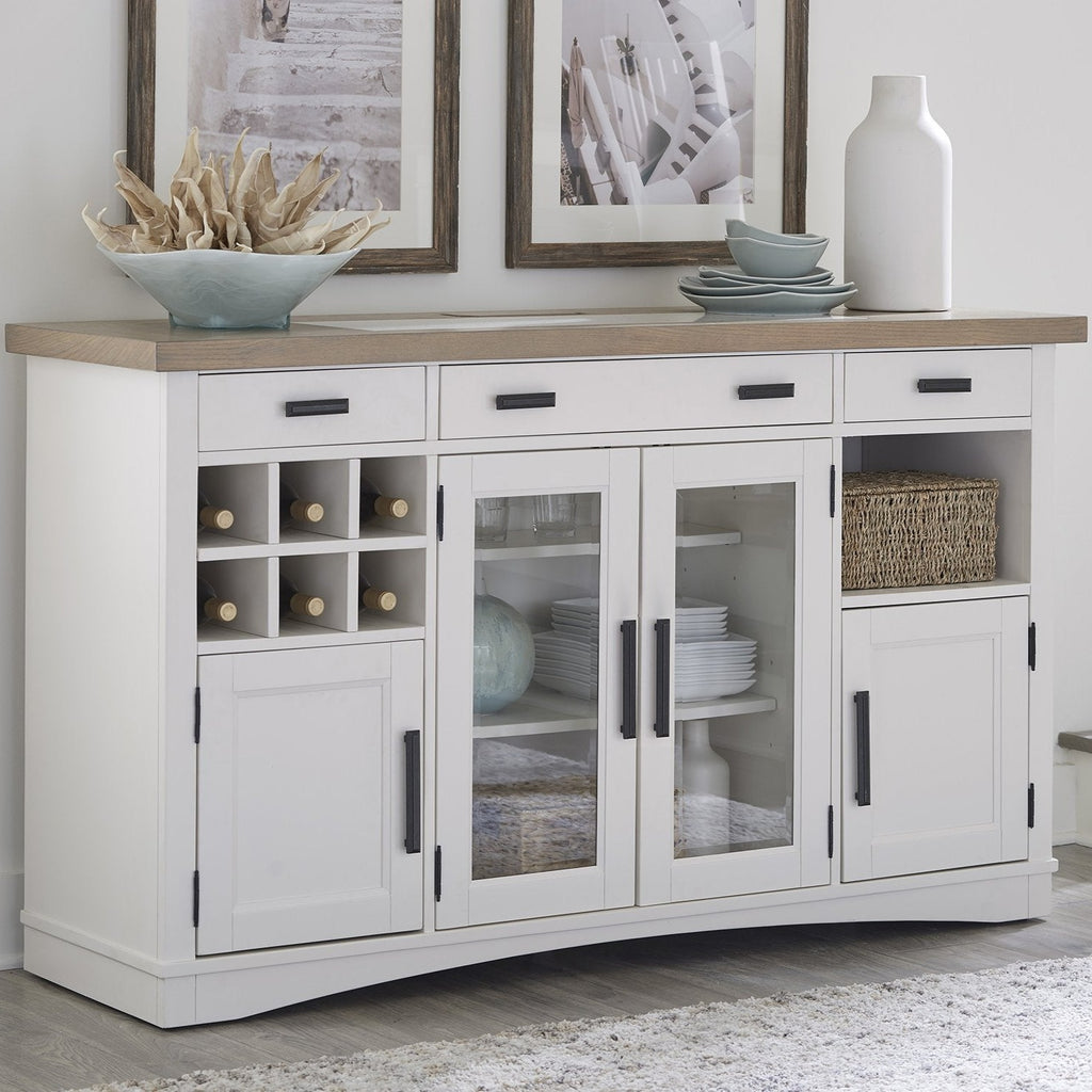 Parker House Americana Modern Dining 66 In. X 19 In. Buffet Server with Quartz Insert