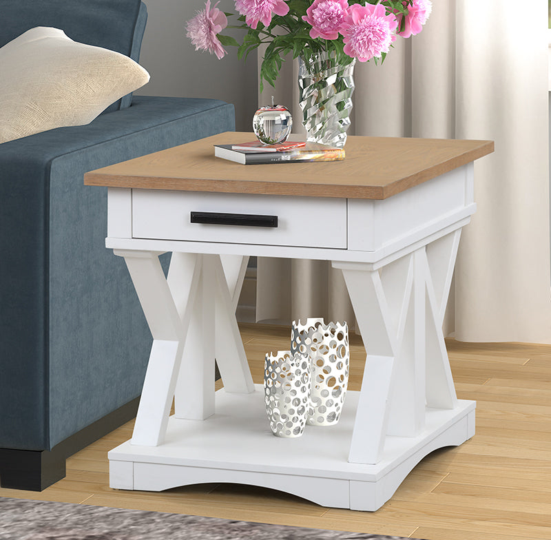 Parker House Americana Modern - Cotton End Table