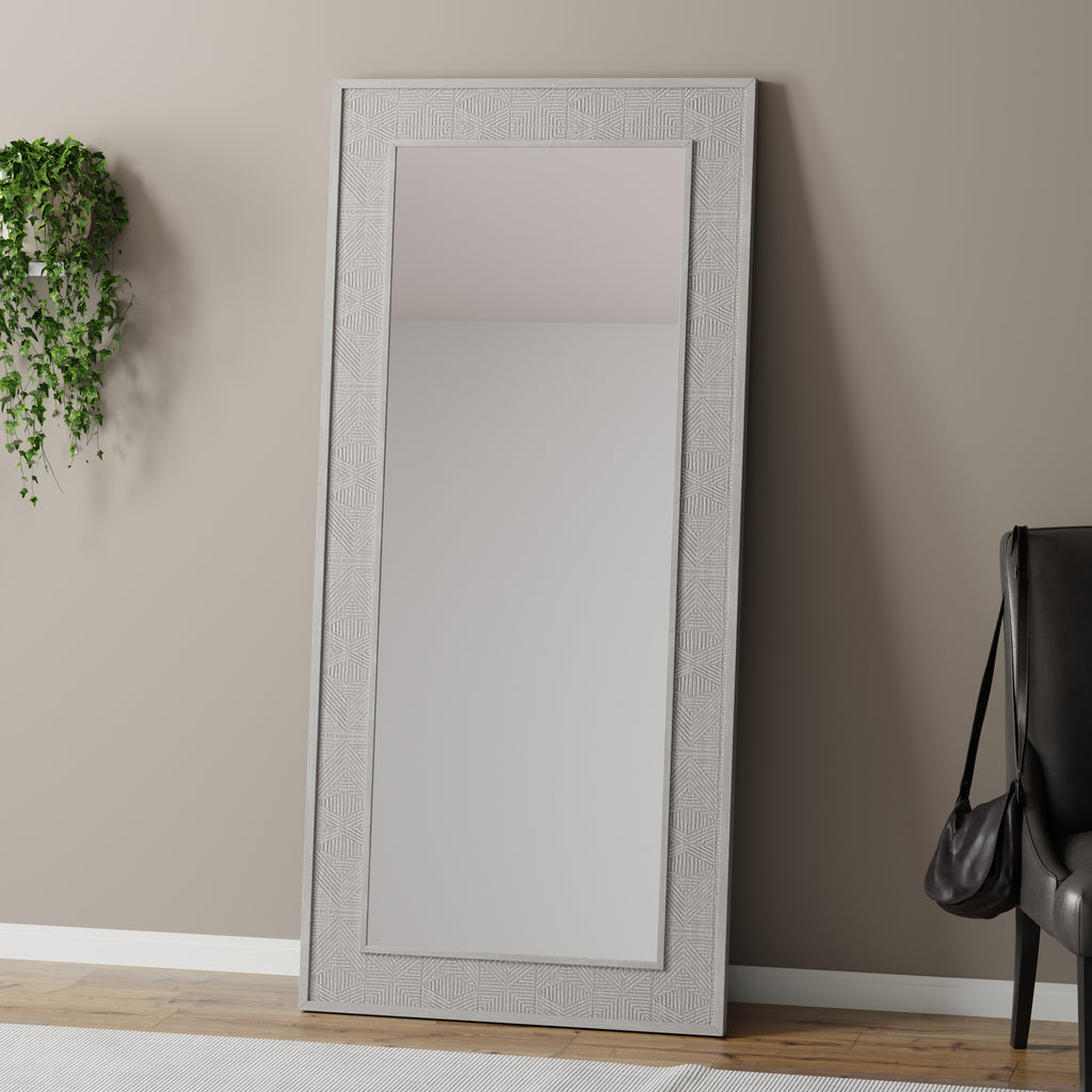 Model: SER#M3780 | Parker House Crossings Serengeti Floor Mirror