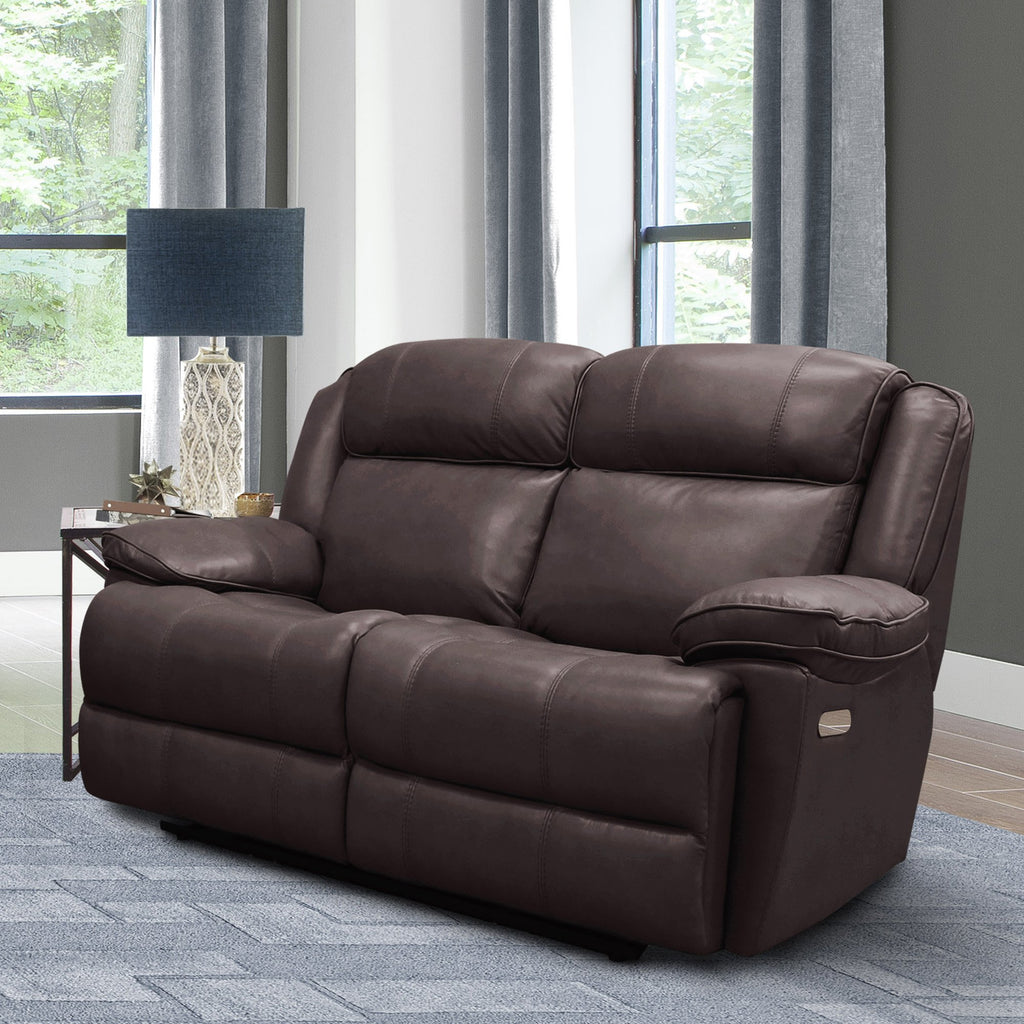 Parker House Eclipse - Florence Brown Power Loveseat