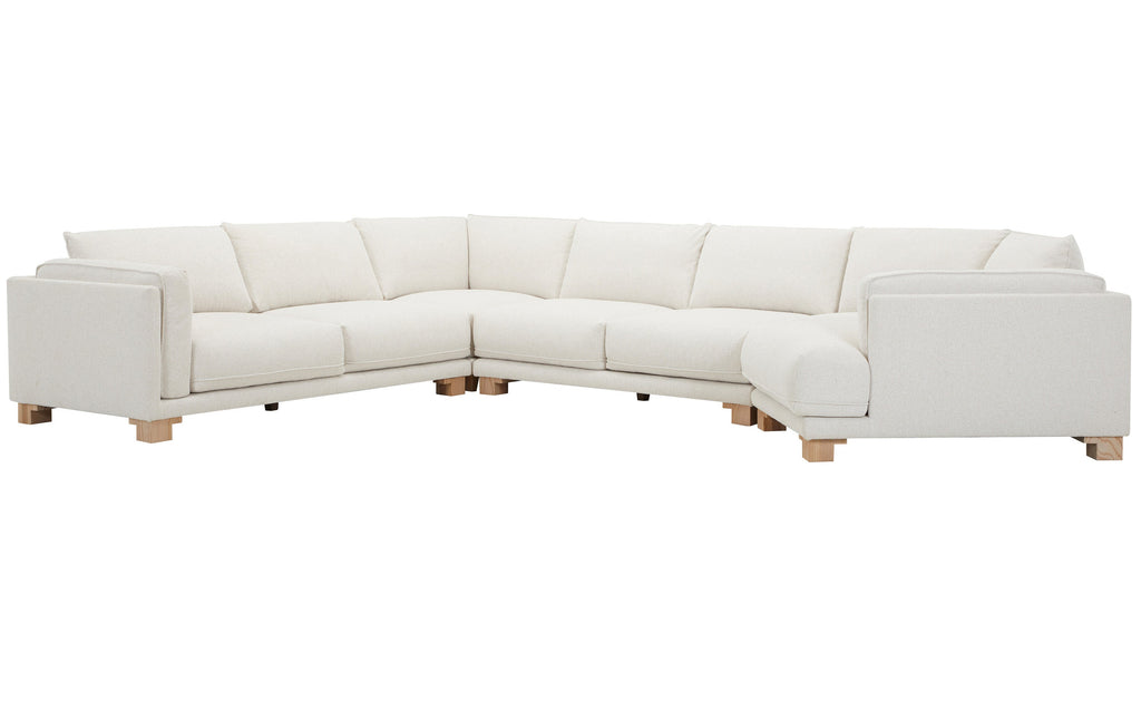 Model: SESC-PACK4A-MRMS | Parker House Escape - Mirage Mist 4pc Modular Sectional