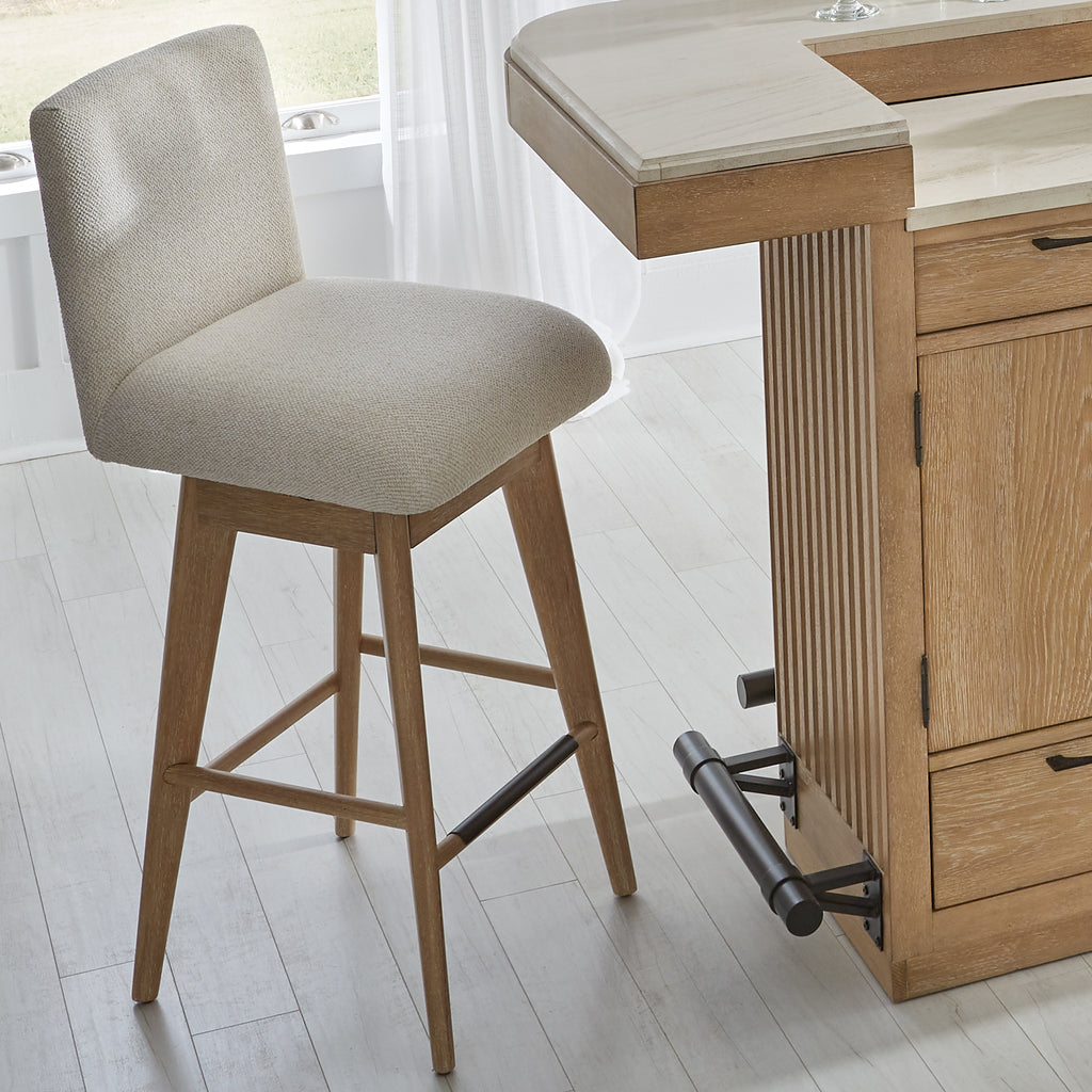 Parker House Escape Dining Swivel Bar Stool With Auto Return