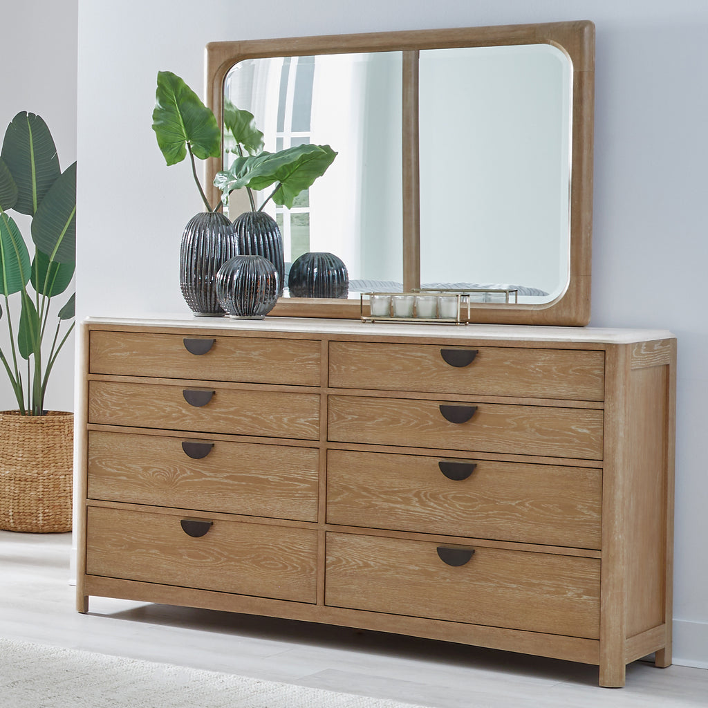 Parker House Escape Eight-drawer Dresser And Mirror