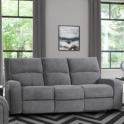 Parker House Polaris - Bizmark Grey Power Sofa