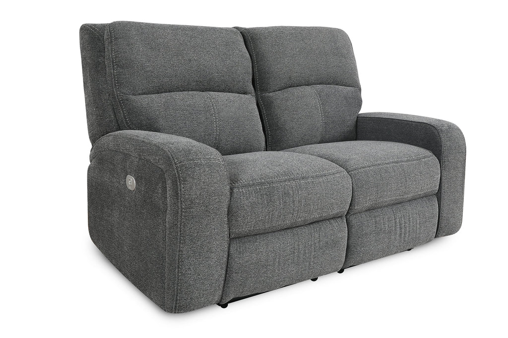 Parker House Polaris - Bizmark Grey Power Loveseat