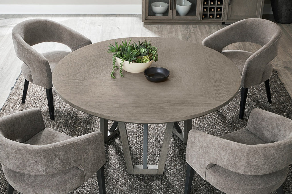 Model: DPUR#60RND | Parker House Pure Modern Dining 60 In. Round Table W/ Wood Base