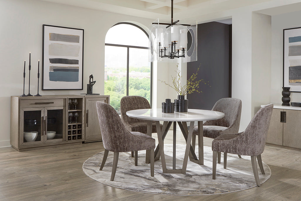Model: DPUR#47-2 | Parker House Pure Modern Dining Multi-functional Server W/bar Cabinet