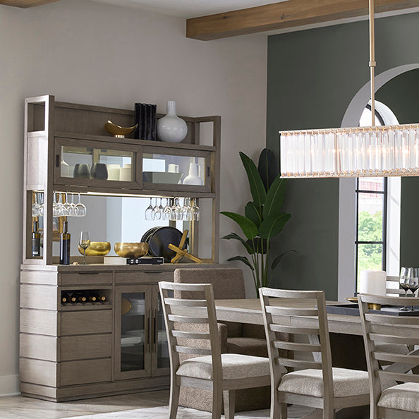 Parker House Pure Modern Dining 2 Pc. 66 In. Buffet / Open Hutch