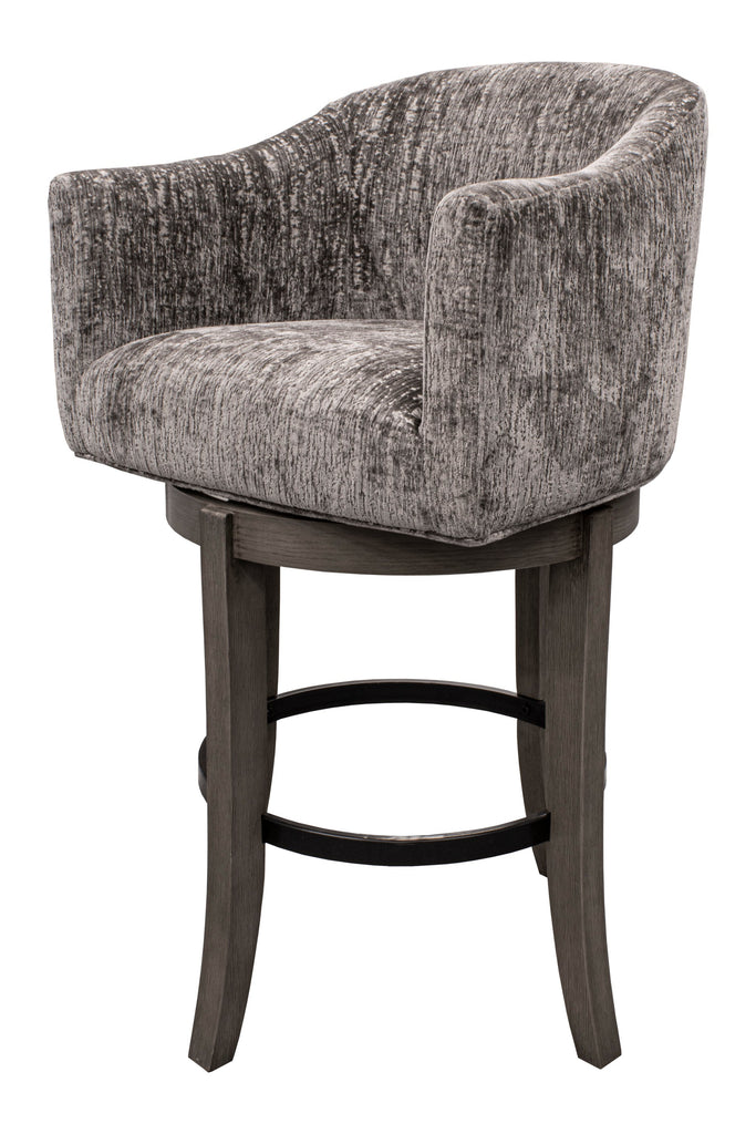 Model: DPUR#2530S | Parker House Pure Modern Dining Upholstered Swivel Barstool