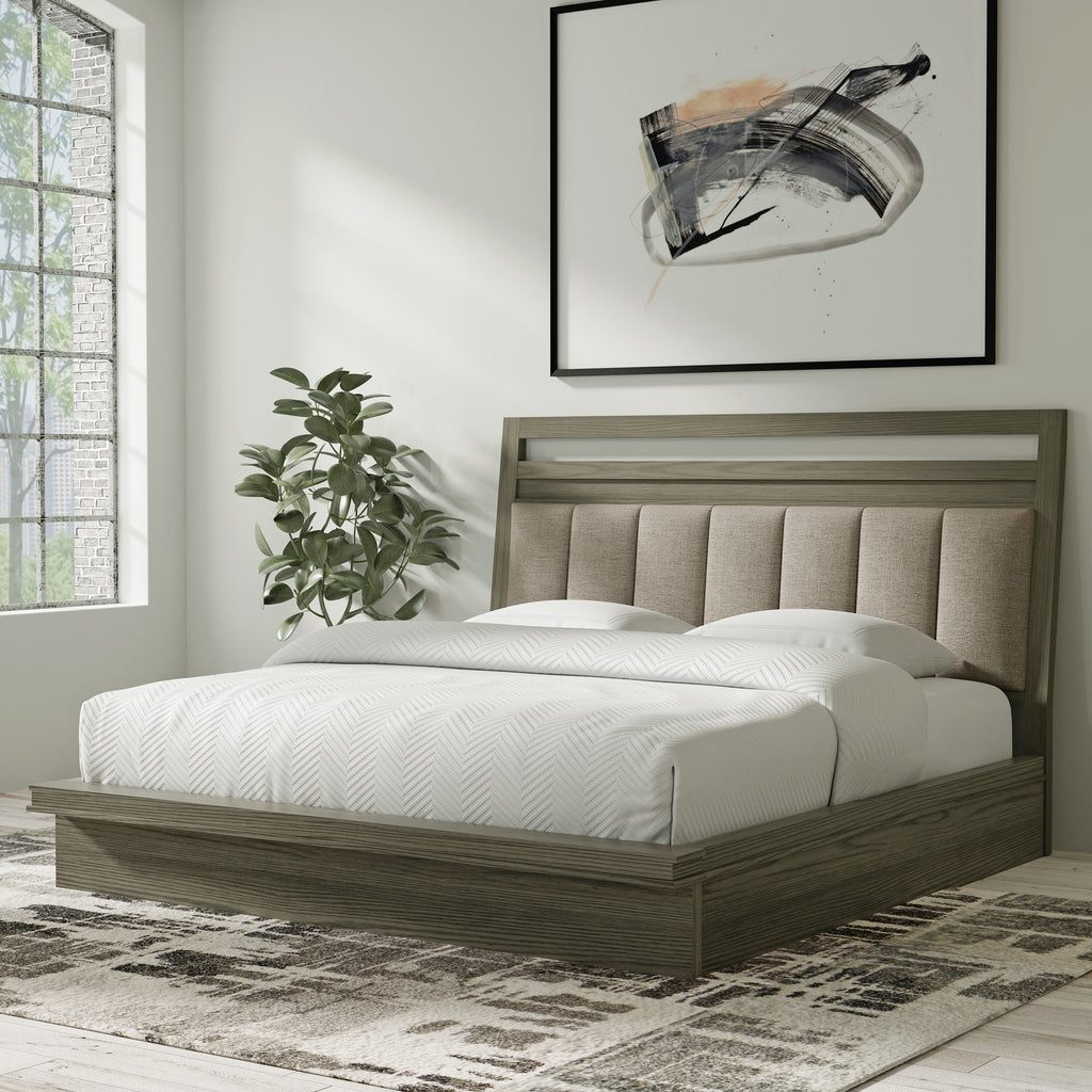 Parker House Pure Modern Bedroom Queen 5/0 Platform Bed (1250hb/1250fb/125066r)