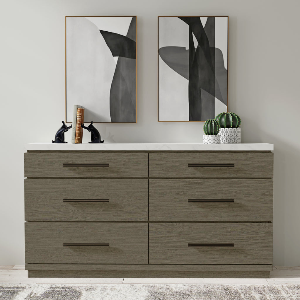Parker House Pure Modern Bedroom Dresser With 6 Drawers