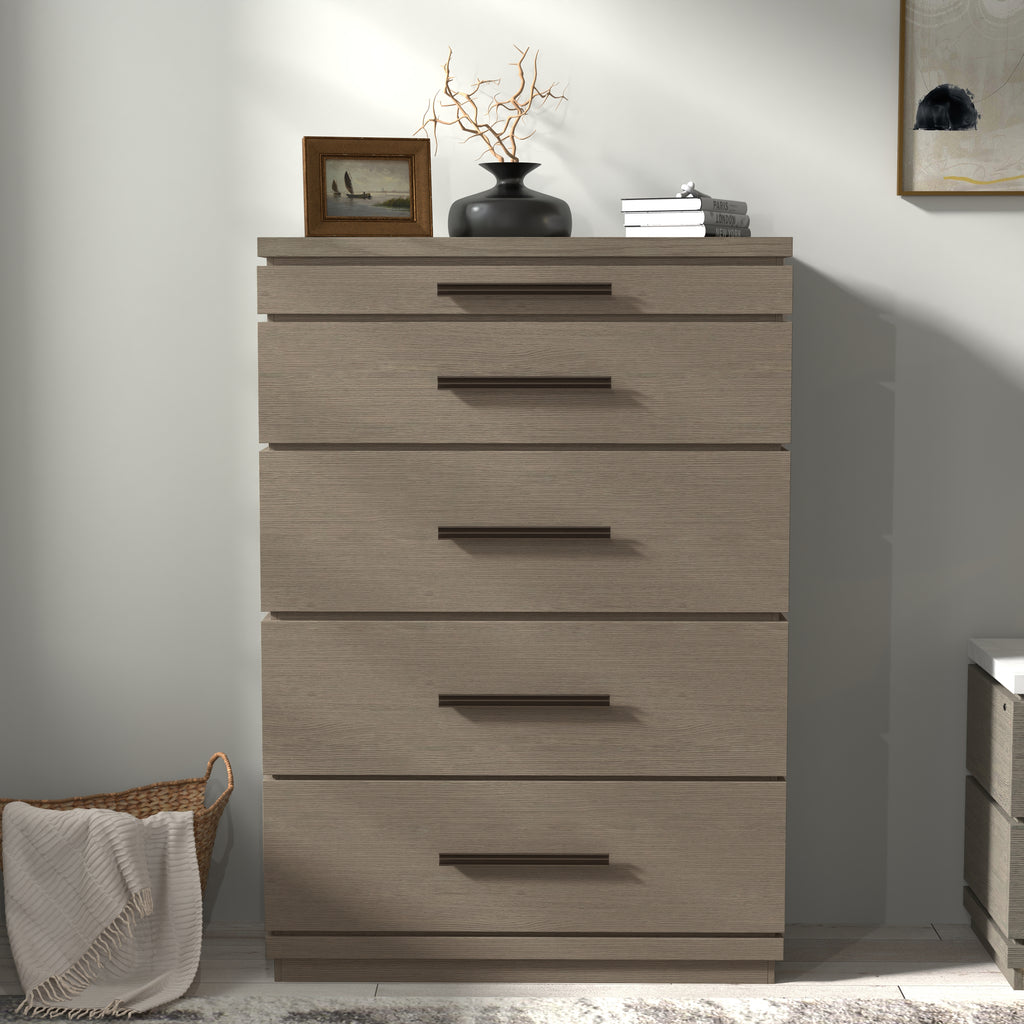 Parker House Pure Modern Bedroom Chest With 5 Drawers