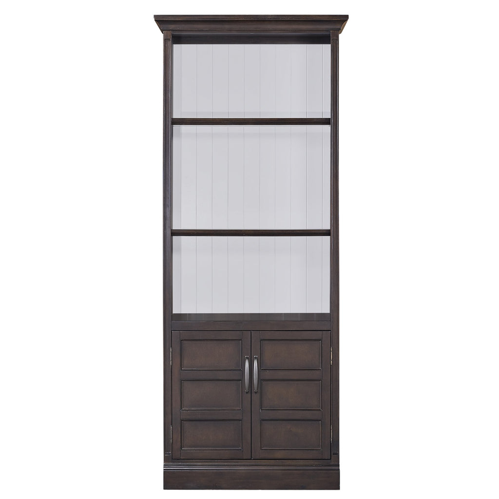 Model: SHO#435-MDR | Parker House Shoreham - Medium Roast 35 In. Door Bookcase