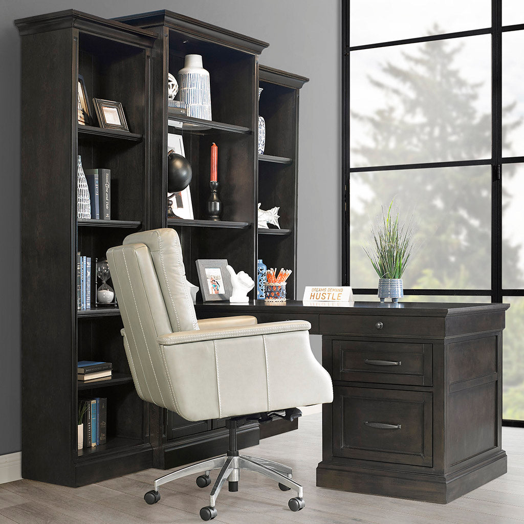 Model: SHO#424-MDR | Parker House Shoreham - Medium Roast 24 In. Bookcase