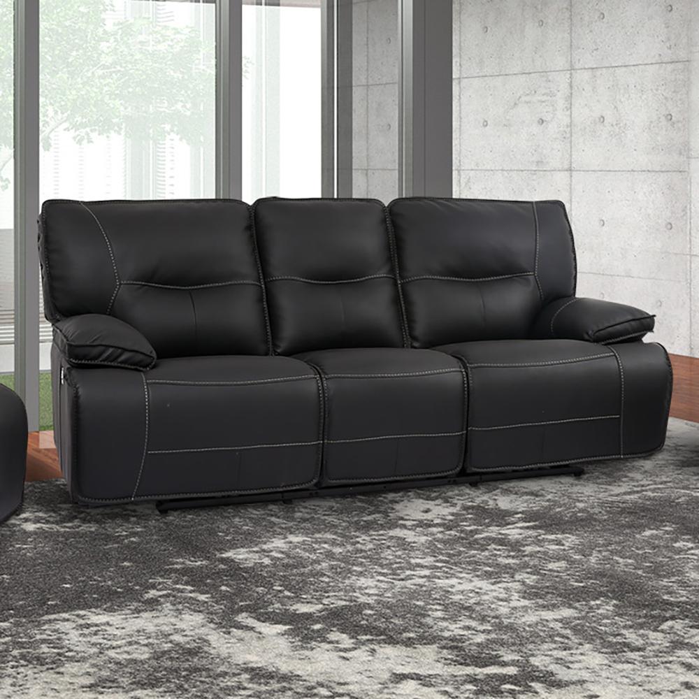Parker House Spartacus - Black Power Sofa