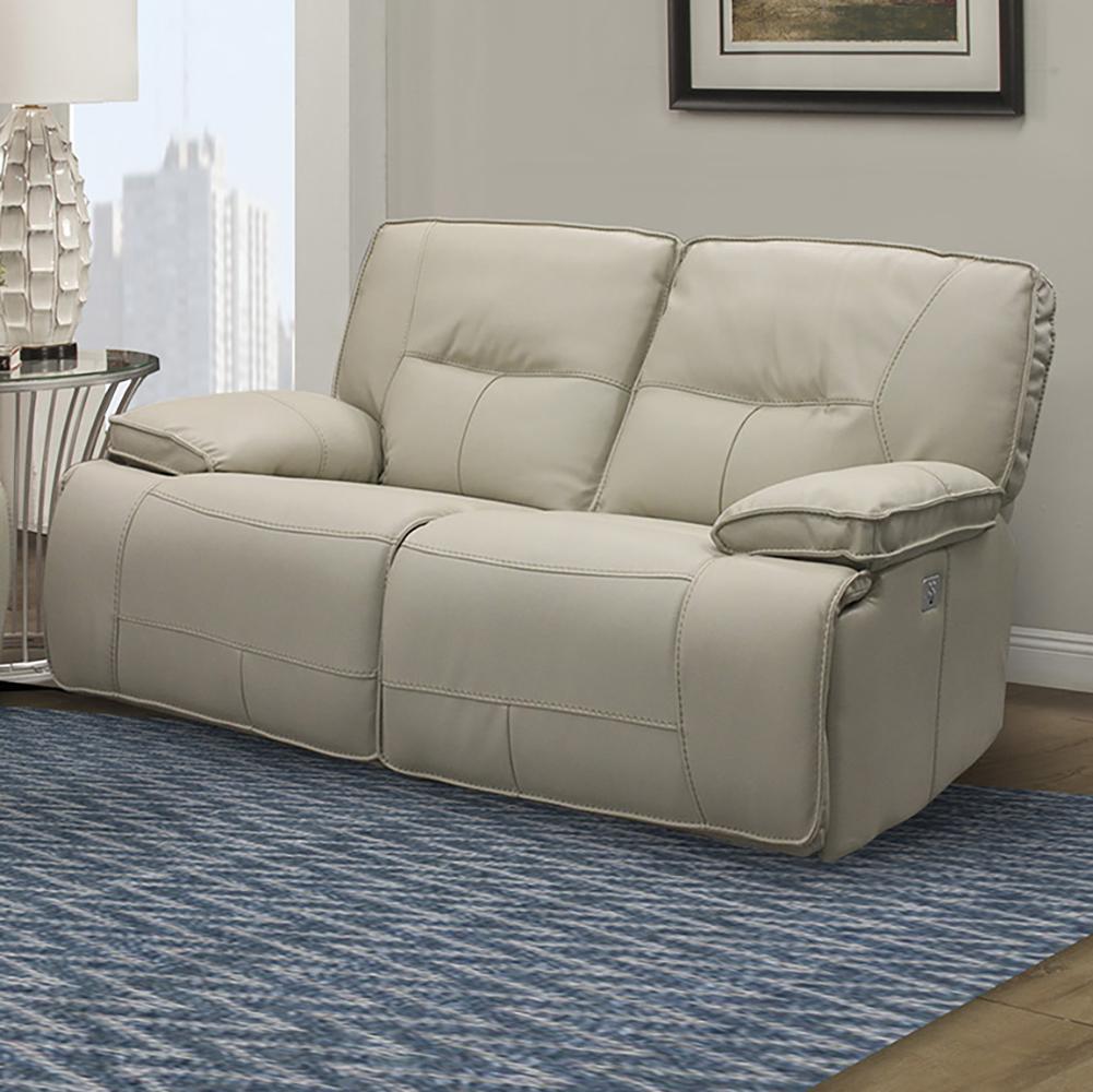 Parker House Spartacus - Oyster Power Loveseat