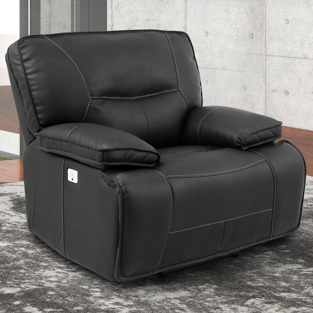 Parker House Spartacus - Black Power Recliner