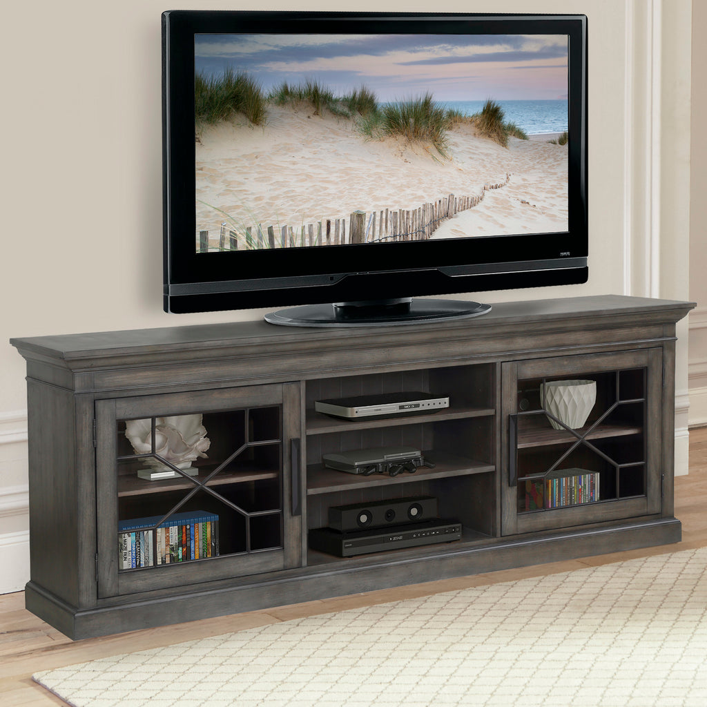 Parker House Sundance - Smokey Grey 92 In. Tv Console