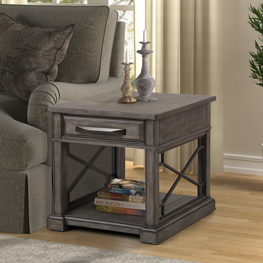 Parker House Sundance - Smokey Grey End Table