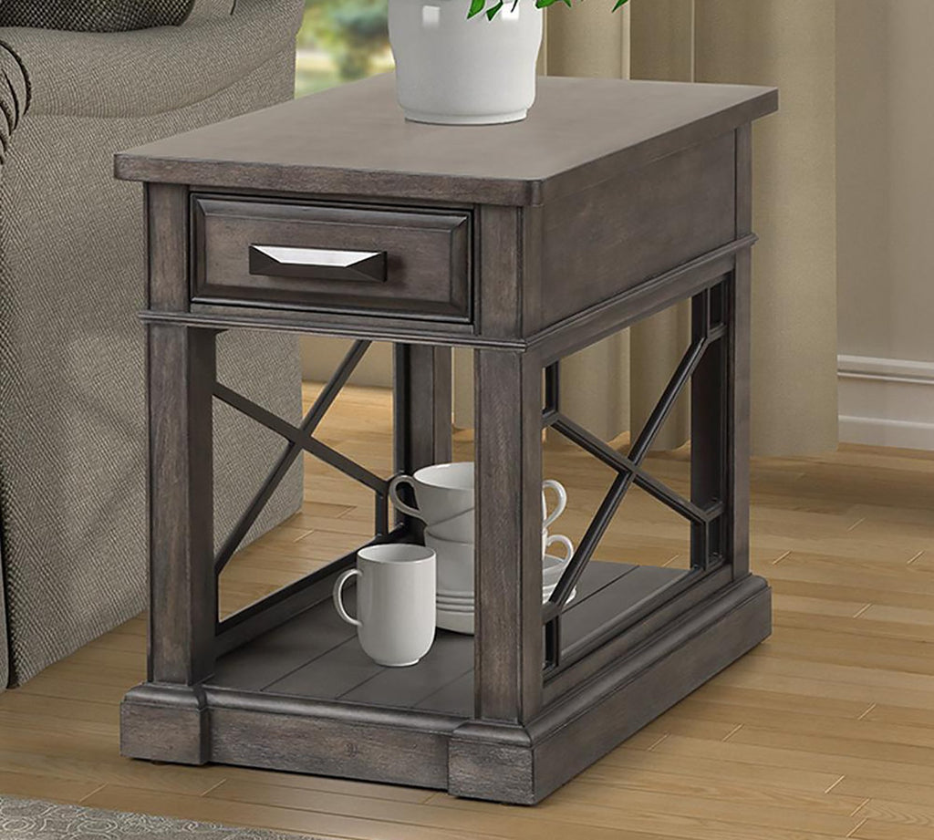 Parker House Sundance - Smokey Grey Chairside Table