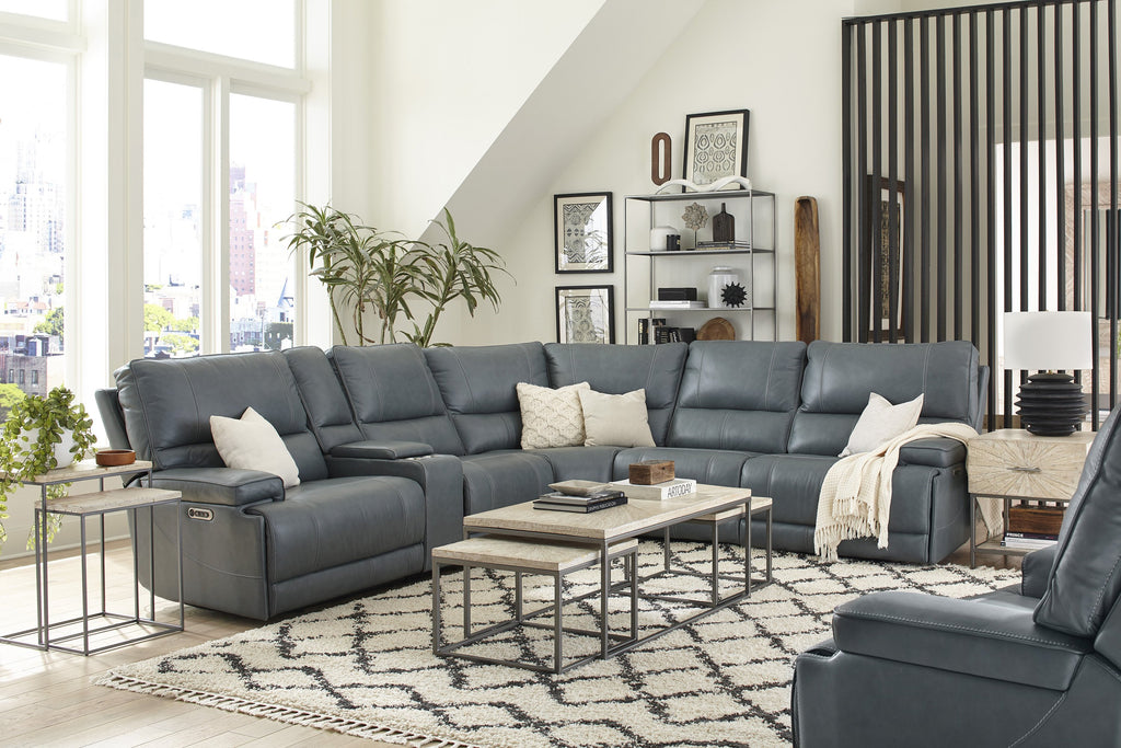 Model: MWHI-PACKA(H)-P50-VAZ | Parker House Whitman - Verona Azure - Powered By Freemotion 6pc Package A (811lph, 810p, 850, 840, 860, 811rph)