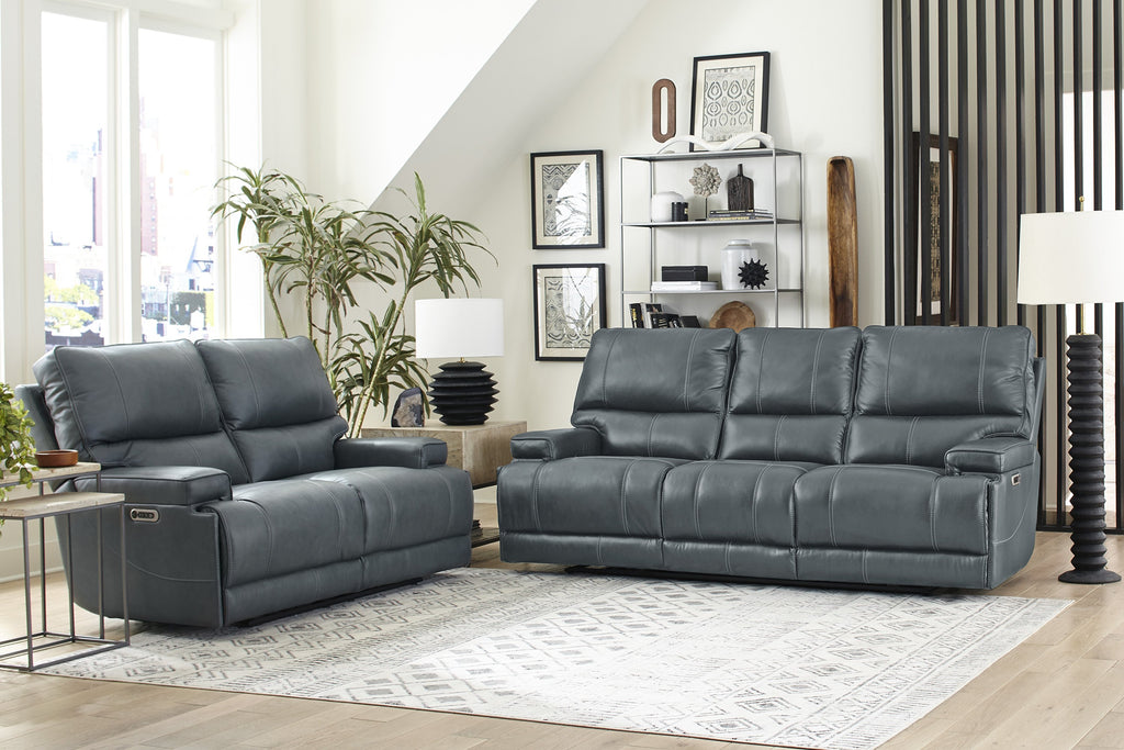 Model: MWHI-321PH-P25-VAZ | Parker House Whitman - Verona Azure - Powered By Freemotion Power Reclining Collection