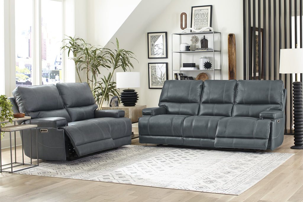 Model: MWHI-321PH-P25-VAZ | Parker House Whitman - Verona Azure - Powered By Freemotion Power Reclining Collection