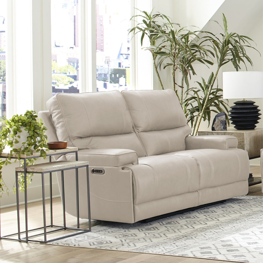 Parker House Whitman - Verona Linen - Powered By Freemotion Power Cordless Loveseat