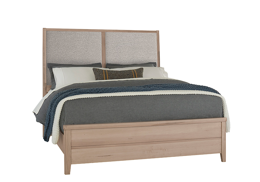 Vaughan-Bassett Upholstered Bed-grey