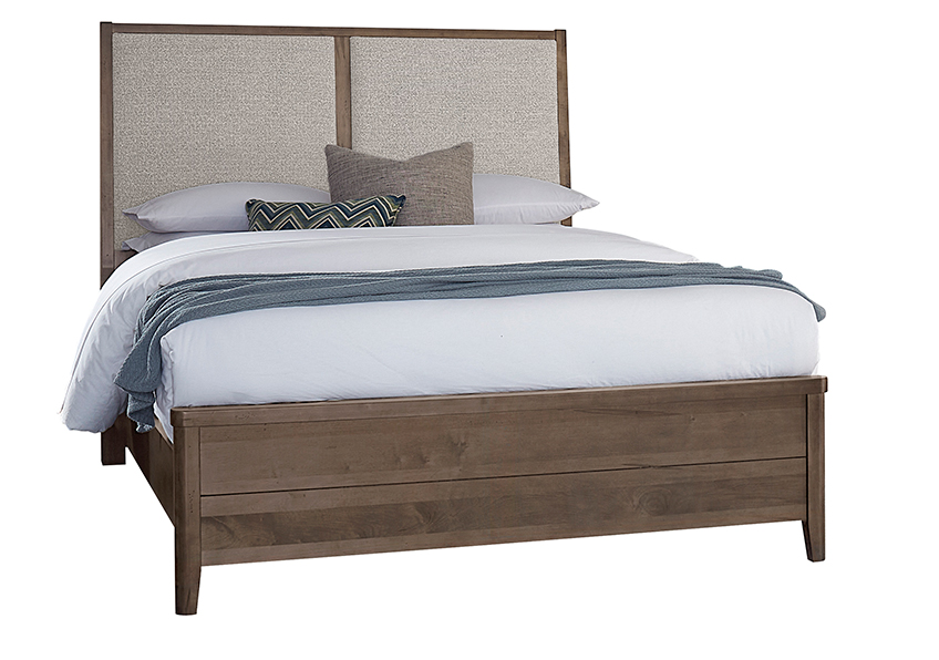 Vaughan-Bassett Upholstered Bed-grey