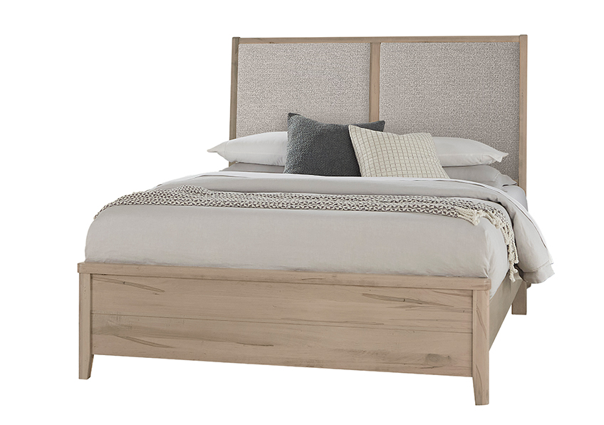 Vaughan-Bassett Upholstered Bed-grey
