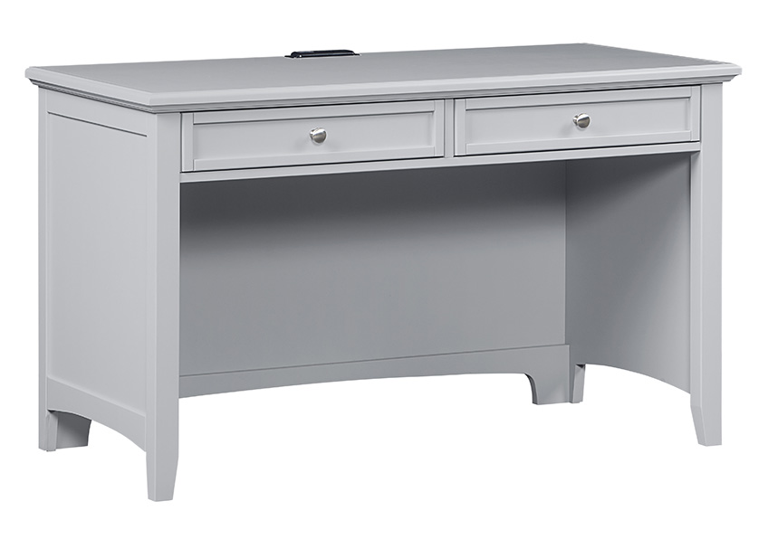 Vaughan-Bassett 2-drawer Laptop/tablet Desk With Charging Station