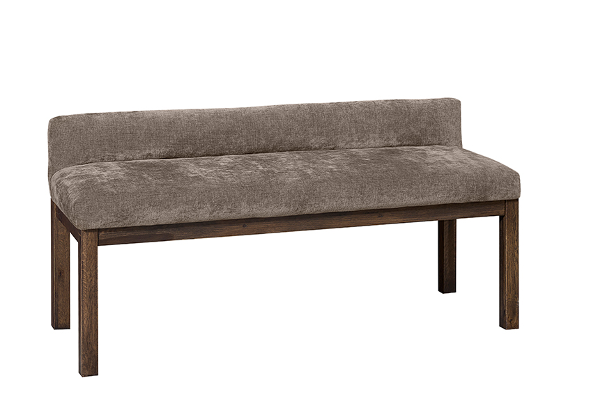 Vaughan-Bassett Brindle Grey Uph Bench