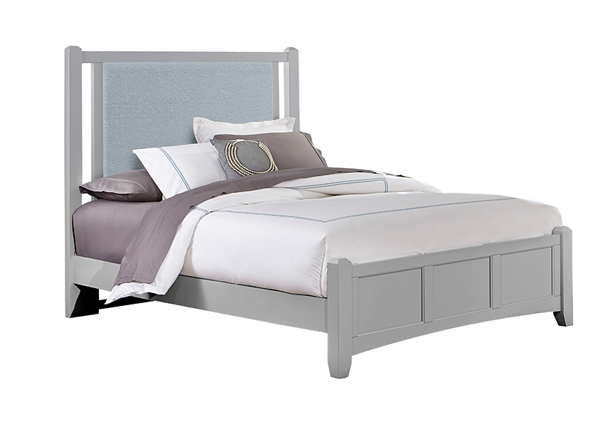 Vaughan-Bassett Upholstered Bed - Blue