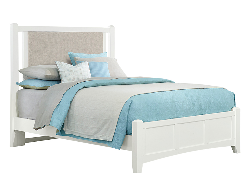 Vaughan-Bassett Upholstered Bed - Grey
