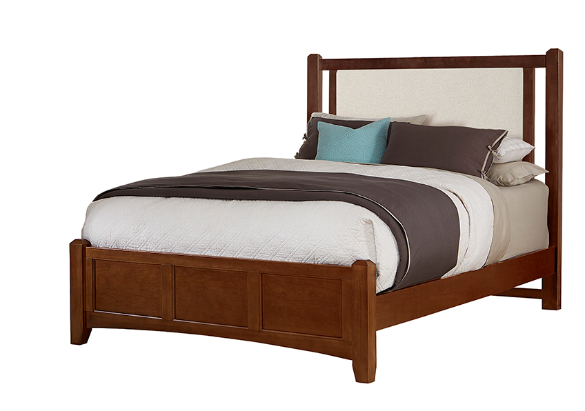 Vaughan-Bassett Upholstered Bed - Linen