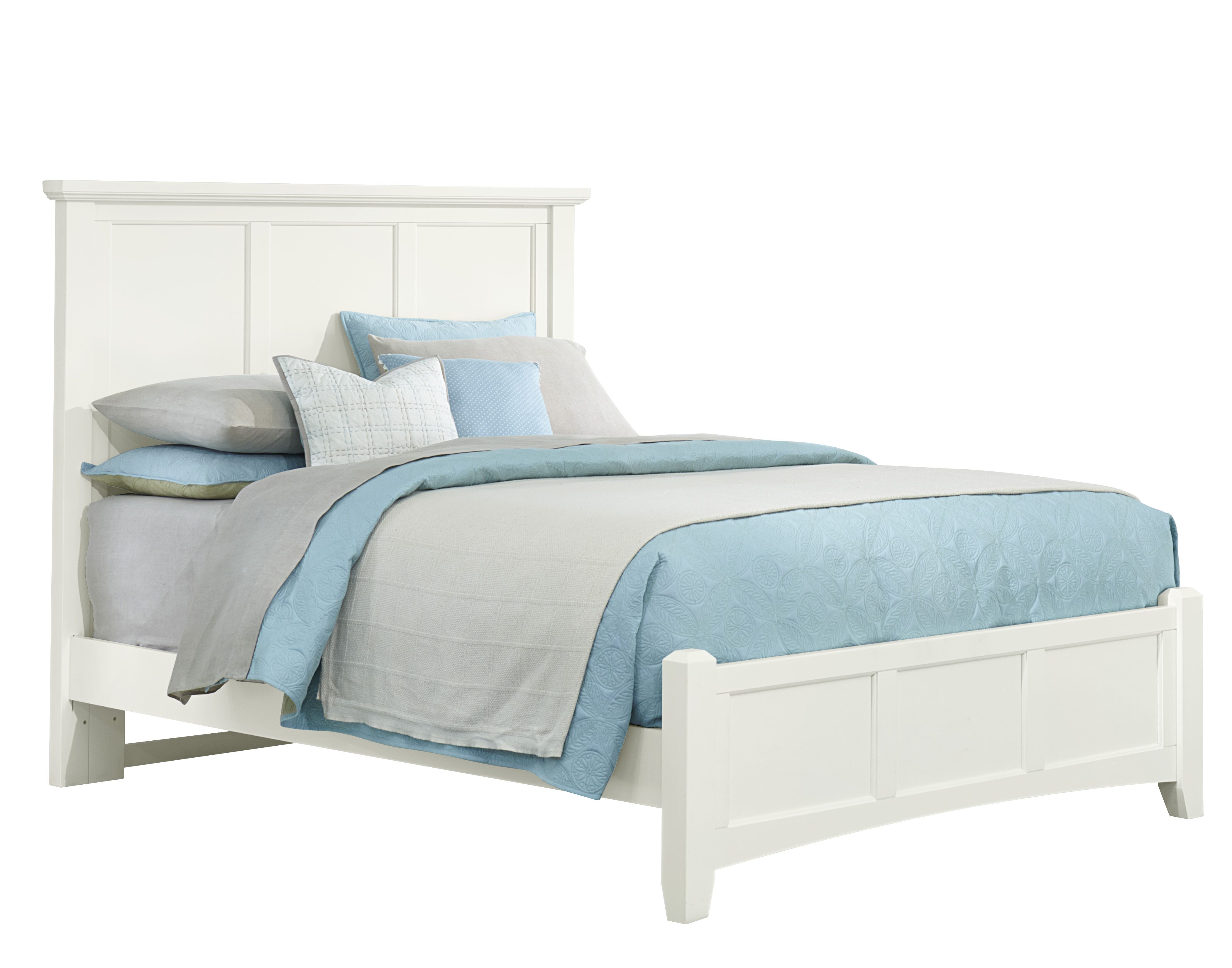 Vaughan-Bassett Full, Queen & King Mansion Bed - White Finish