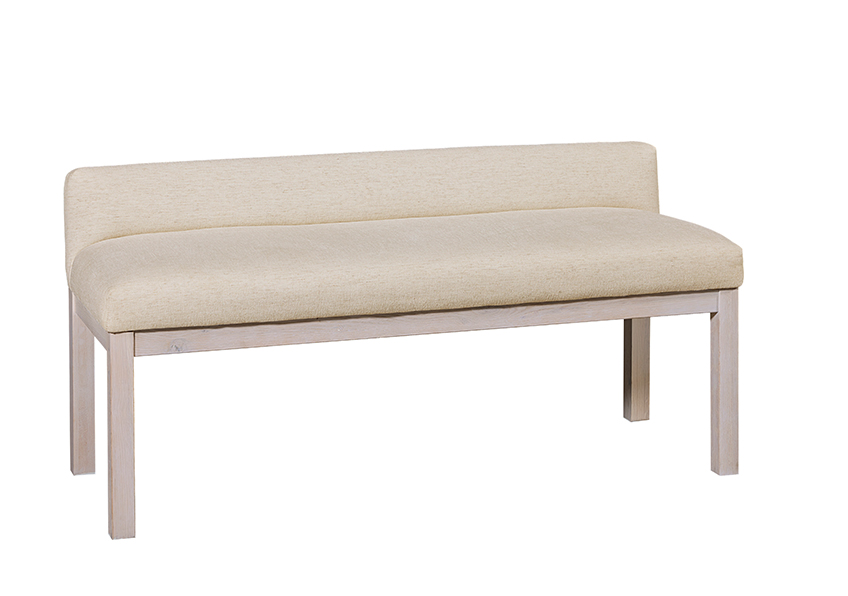 Vaughan-Bassett Ivory Cream Uph Bench