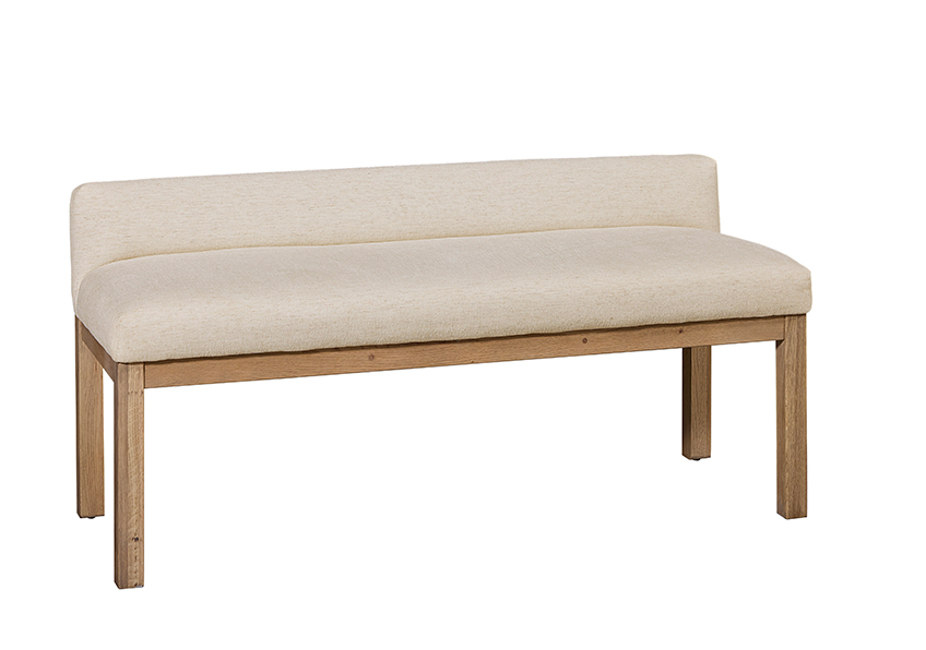 Vaughan-Bassett Ivory Cream Uph Bench